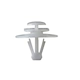 Tuqiang 10 pcs D307 Clips de retenue universels pour voiture, rivets en plastique, fixations automobiles, clips de pare-chocs, rivets de fixation Clips et rivets pour voiture.