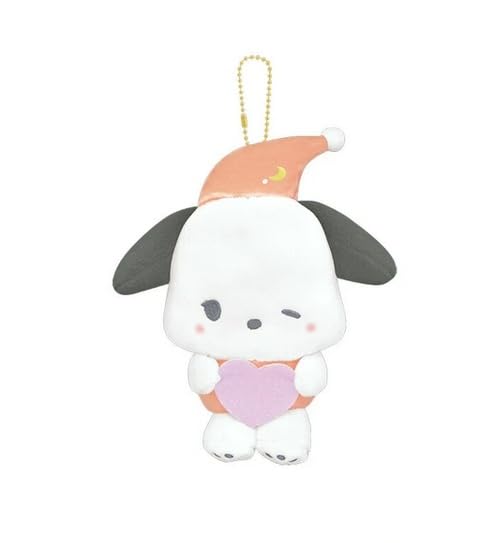 Amazon.co.jp｜サンリオ ポチャッコ ぬいぐるみキーホルダー むにゃっ