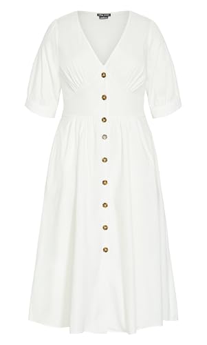 Image of City Chic Women's Plus Size Sunset Stroll Dress