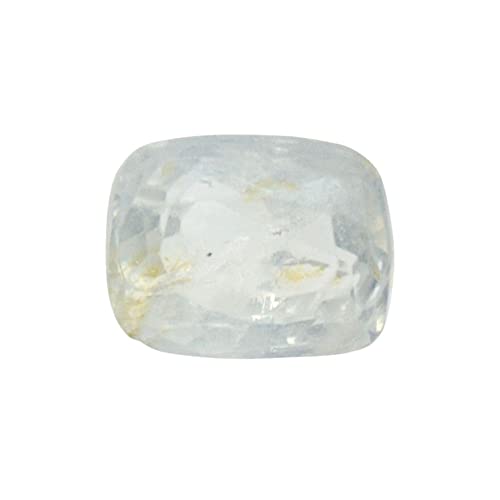 Pokhraj blanc naturel de 2,50 carats en argent sterling pour sublimer vos tenues de soirée