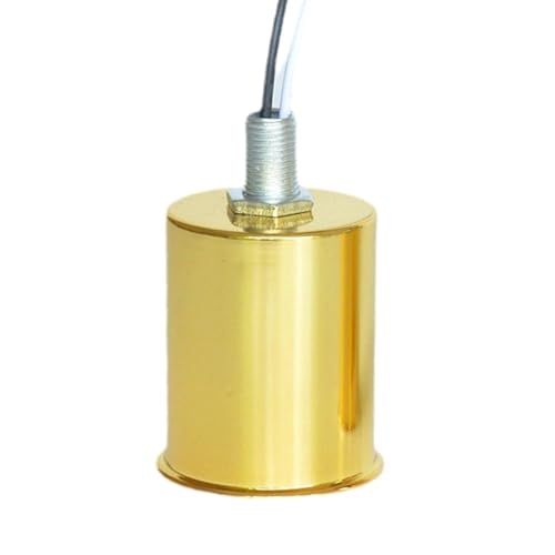 Dcfbkl Hochtemperaturbeständiger E27-Lampensockel, Lampenfassung, Draht-Schraubsockel, Lampenfassung für Heimkino, Schlafzimmer-Beleuchtung
