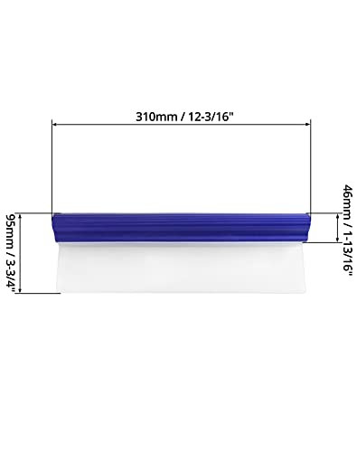 Qwork WD7471 Water Car Squeegee,12 Inch Flexible T-Bar Water Silicone Window Squeegee thumb #5