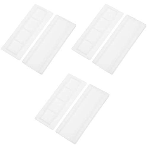 STOBAZA 6Sets Self Adhesive Socket Fixator Wall Mount Power Strip Holder for Home Office Cable Management Bracket Effortless Mounting Versatile Use for Routers