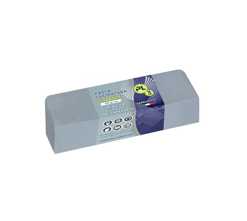 Lux Metal - Pâte Abrasive pour Plastique PL3 150 gr Polissage Ultra Fin Polissage Plastique Transparent Plexiglas Polycarbonate Enlever Les Rayures Plastiques...