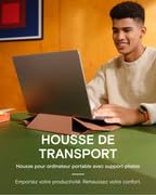 MOFT Custodia e supporto per computer portatile, espandibile e ultra sottile, per notebook da 13"-14", compatibile con MacBook Pro 15, HP, Dell, Lenovo, Asus, regali per uomini e donne