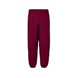 Soffe Little Boys' Heavyweight Sweat Pant, Maroon, Large