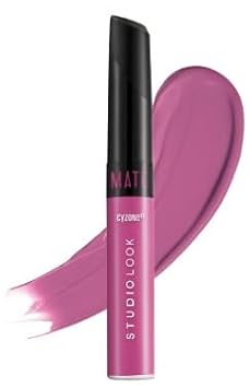 Cyzone Studio Look Matte liquid lipstick with intense color Lila Bali 6 ml / 0.20 fl.oz.