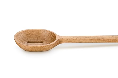 Image of Le Creuset Signature Wooden Slotted Spoon