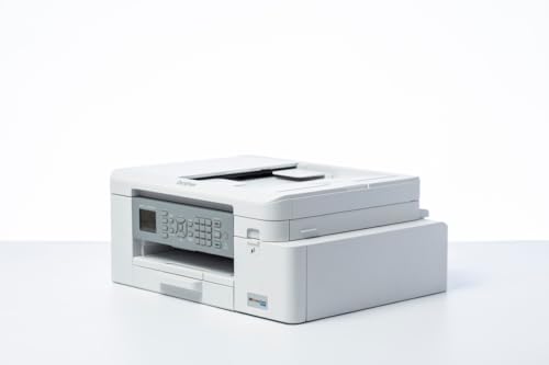 Brother MFC-J4340DWE EcoPro 4-in-1 Farbtintenstrahl-Multifunktionsgerät (Drucker, Scanner, Kopierer, Fax), hellgrau