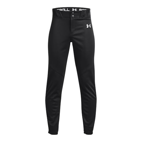 Under Armour Boys Utility Baseball Pant Closed (001) Black / / White Medium