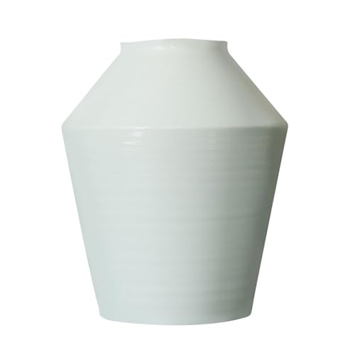 Vase fleur rétro bleu et blanc pour sublimation de salon