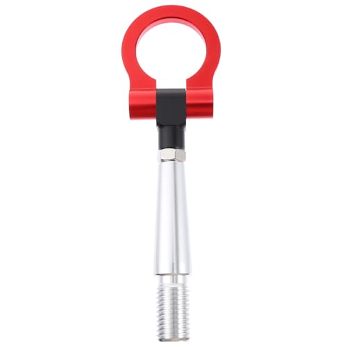 Crochet d'anneau de remorquage en alliage d'aluminium rouge pour voiture de course Lancer