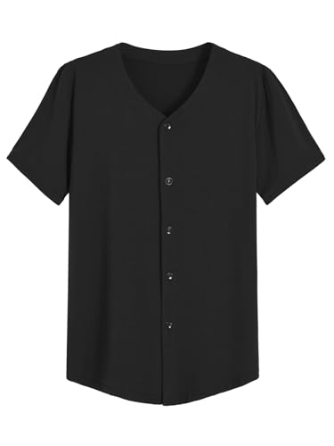 Image of Latuza Men's Bamboo Viscose Button Down Pajama Shirt 2 Pack
