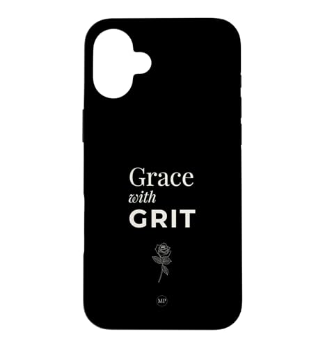 Grace with Grit ? �~�j�}���X�g�����G���p���[�����g���b�Z�[�W �X�}�z�P�[�X iPhone 16 Plus �p
