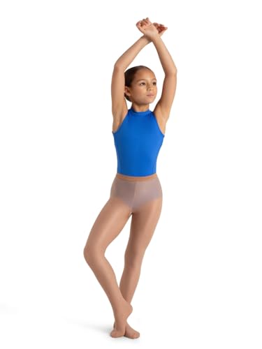 Capezio Ultra Shimmery Tight - Girls, Suntan, Large