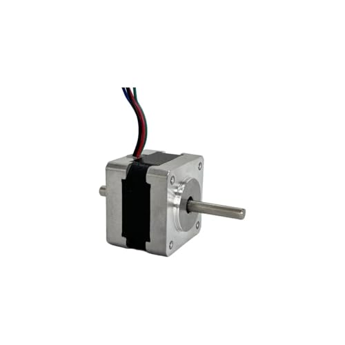 Moteur pas à pas NEMA14 à double arbre de 28mm pour projets CNC - 3