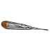 Dental Elevator LUX-S 2mm for Tooth Molar Root Extraction Made of Stainless Steel with Hollow Handle Surgical Implant Luxating Instruments Gold Handle End