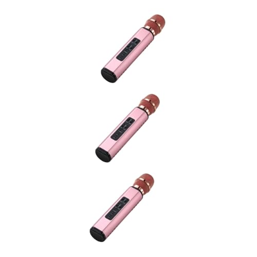 ibasenice 3Pcs Microfone De Telefone Microfone Sem Fio Microfone Sem Fio Para Falar Microfones Sem F