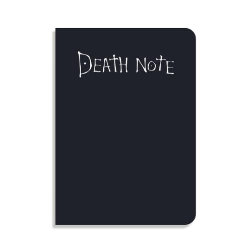 Flexible Solution - Anime Death Note A5 Ruled Binded Notebook Best Gift ...