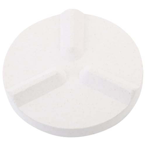 OSALADI 2Pcs Reusable Ceramic Mats Oxide Support Discs for Pottery Kiln Tools Durable Firing Accessories for Glaze Firing and Work