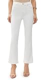 7 for All Mankind Women's Daisy Ankle Boot Cropped Jean, Sugar, 27