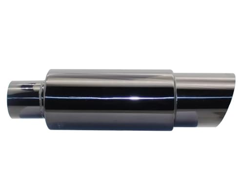 Silencieux d'échappement universel 57mm en inox pour embout d'échappement voiture