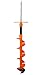Synthetic Lite Ice Auger w/Pro Curved Blades (8 inch)