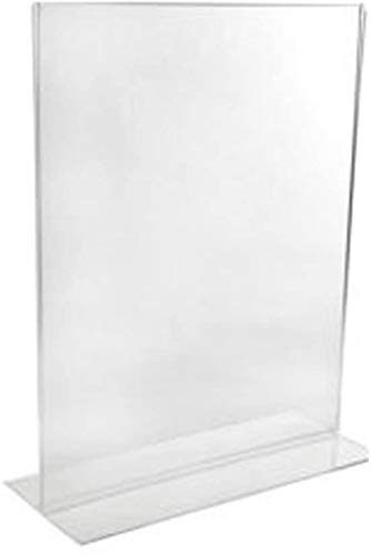 CompleteShopfittings A5 ACRYLIC DOUBLE SIDED FREESTANDING POSTER HOLDER (1)