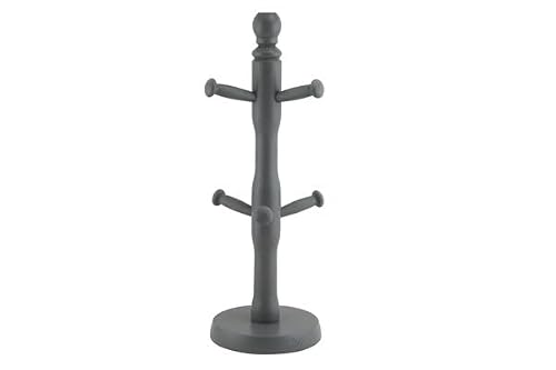 Acense Black Mug Tree Cup Holder Kitchen Mug Holder For Coffee Mugs & Tea Cups (Black)