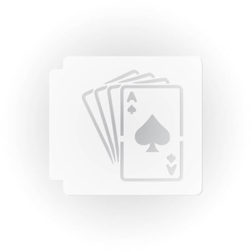 Playing Cards Ace 783-I503 Stencil (4 inch)