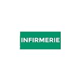 Panneau INFIRMERIE PVC 200x80MM