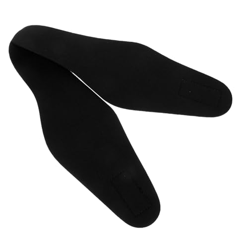 IMIKEYA Djustable Swim Headband for Boys and Girls Adults Diving Ear Protection Headband Waterproof Yoga Hair Band Black