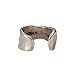 Handmade Single Wide Band Adjustable Ear Cuff, Sterling Silver Clip On Ear Cuffs Non Piercing Huggie Earrings for Women, Wide A-Symmetrical Curved Band Dainty Fake Ear Cartilage Clips, By MiYa Jewelry