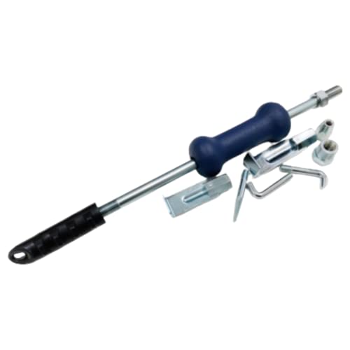 Unibos | Slide Dent Puller Set (9pc) | Dent Panel Puller | Slide Hammer Puller | 5Lb Sliding Weight | For Workshop, Garage, Repair Bodywork