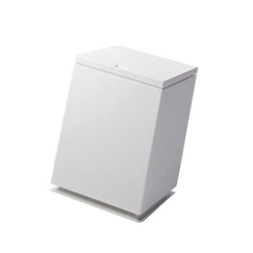 Amosfun pattumiera bidoni spazzatura bidoncini spazzatura garbage bin bidoni per spazzatura trash bin secchi immondizia bidoni immondizia trasher cestino spazzatura differenziata bianca