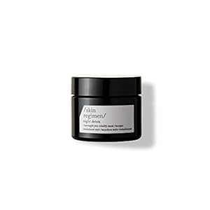 Skin Regimen Night Detox Face Mask, 100% Natural, Rebalancing and Reinvigorating Aroma, 1.75 fl. oz.