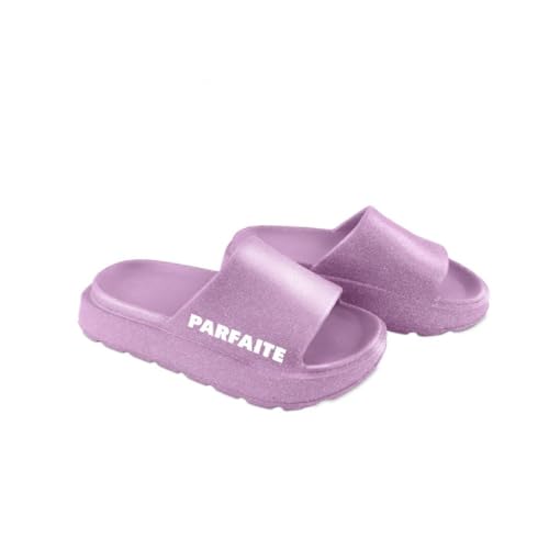 Claquettes pailletées Parfaite taille 37 38 sandales d'été pour femme