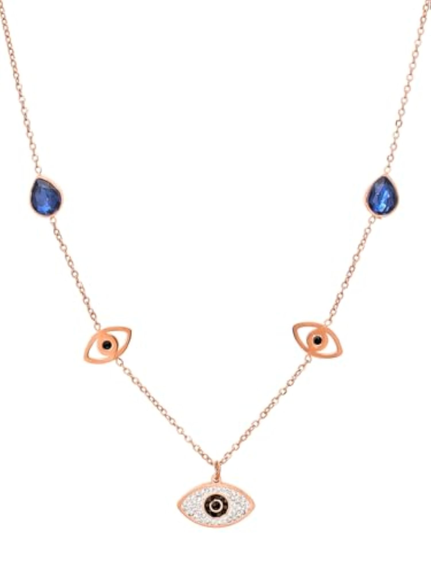 Women's Rose Gold Exotic Pendant for Valentine Birthday