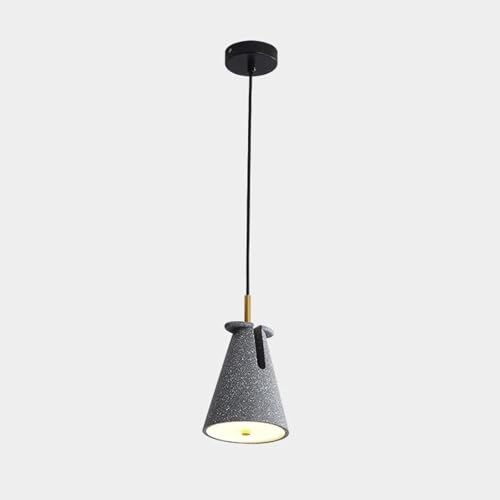 Lámpara de cemento para isla de cocina y barra americana en estilo nórdico 2