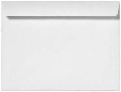 10 X 13 Booklet Envelopes - 24lb. Bright White (50 Qty.)