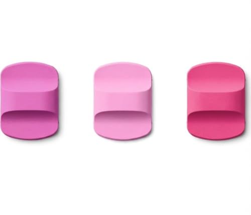 SOEOR Magslider 3 Pack Replacement for YETI Magnetic Lids (Queen Pink)
