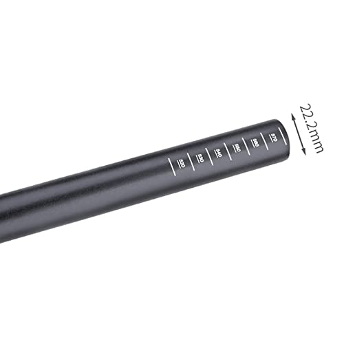 Folding Bike Handlebar Aluminium Alloy Riser Handlebar 580X25.4Mm 160Mm Rise Black #TOP2