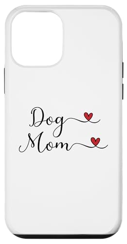 Dog Mom - I heart Dogs �^�C�|�O���t�B�f�U�C�� �X�}�z�P�[�X iPhone 12 mini �p