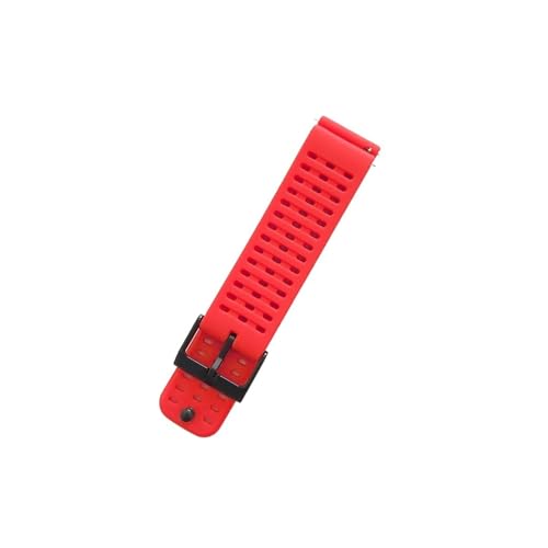 22MM シリコンストラップ Suunto に適合 9 Peak Pro、5 Peak ブレスレットに適合(Red,22mm For Suunto Vertical)