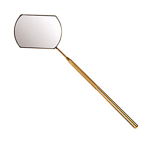 Lyla Stainless Steel Mirror for Checking Eyelash Extension Applying Tools Golden|Health & Beauty | Makeup | Makeup Tools & Accessories