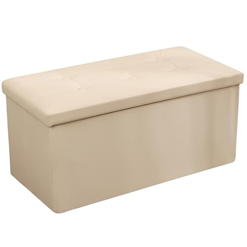 AACV �V���[�Y�x���` ���U�[ ���@�\ �܂肽���ݎ��[�{�b�N�X ��e�� �����` ���[ �ƒ�p �\�t�@ ���ω׏d �V���v�� �r�u�� �������ᐮ�� ���r���O�^���ց^�Q���Ή� (38*38*38cm,�x�[�W��) [���s�A���i]