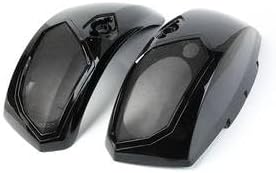6x9 Saddlebag Audio Speaker Lids w/Grills compatible with Victory Cross Country Road 2010-