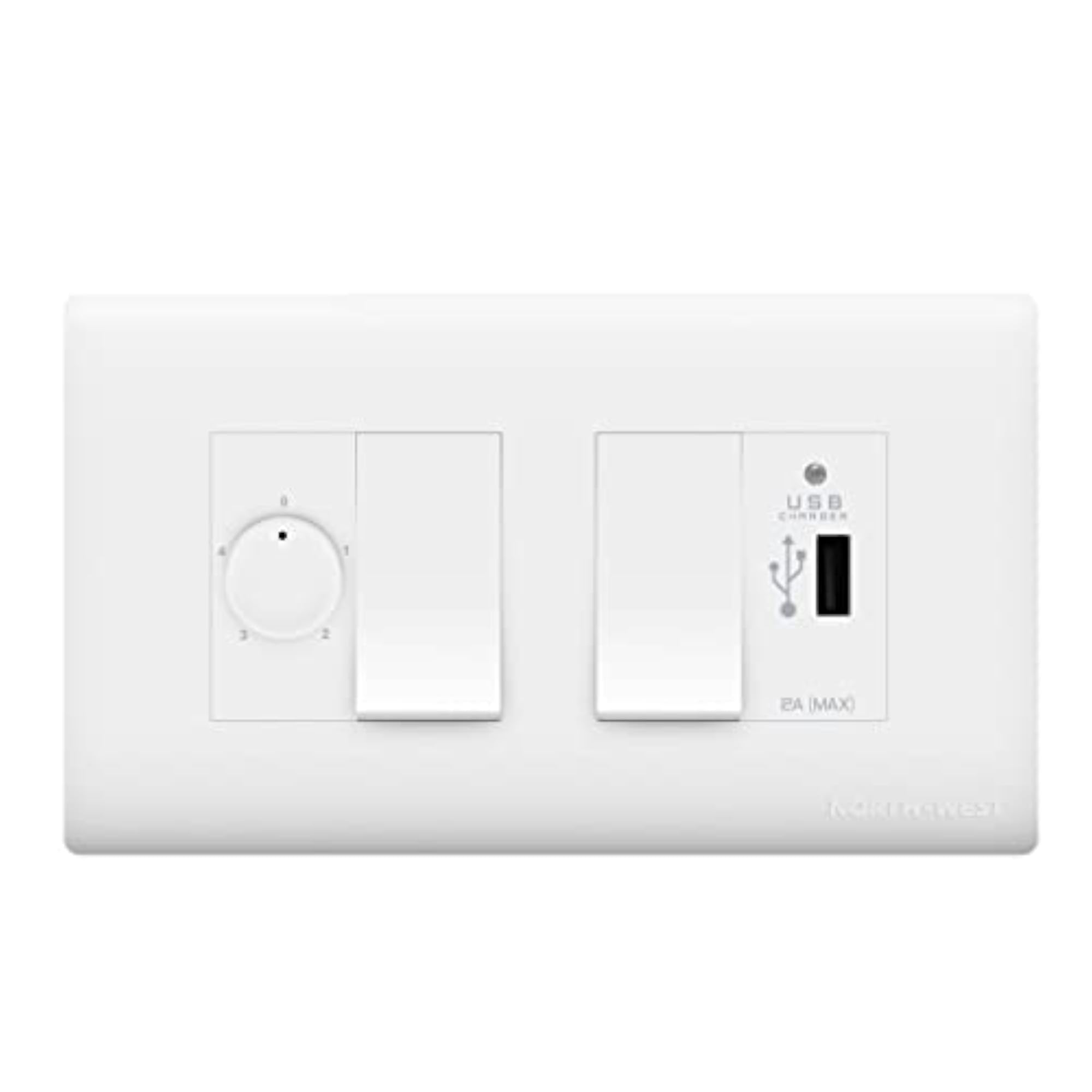 Northwest Switch Combo of 4M Plate + USB Charger