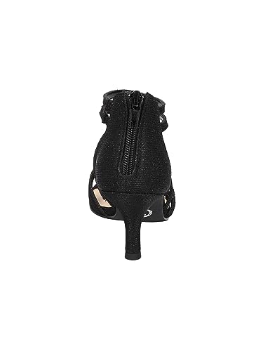 Bella Vita Womens Karlette Glitter Rhinestone Pumps Black 7 Medium (B,M)2