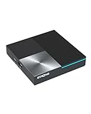 STRONG Leap-S3 Pro TV Streaming Box 4K UHD Google TV con Puerto Ethernet, Android 12, 4GB RAM + 32GB Almacenamiento, Wi-Fi 6, Chromecast Integrado, Control por Voz Google, Dolby Atmos Y Dolby Vision